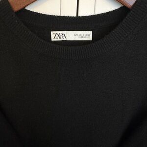 Zara wool blend Multi-positional maxi dress